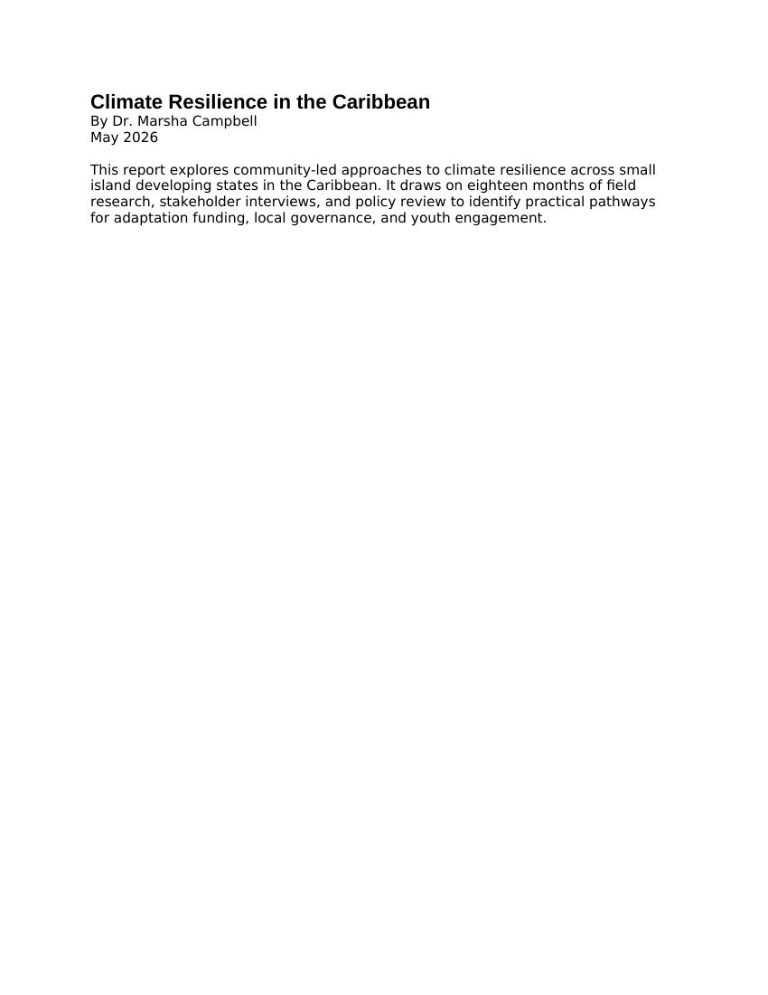 Before — Creative Report Cover Page